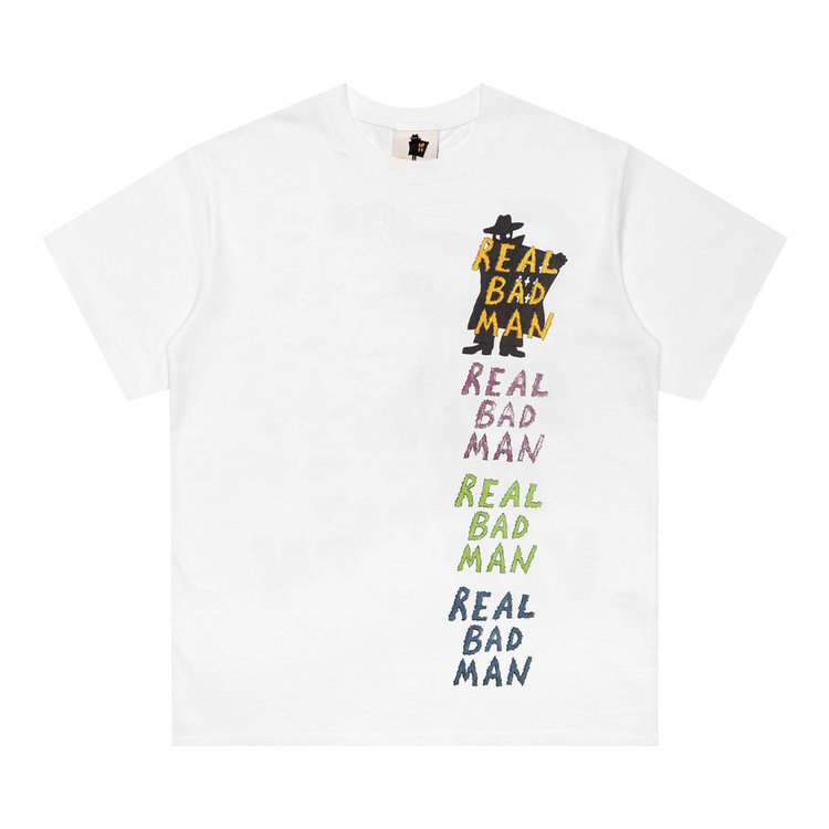 Real Bad Man Comix Short Sleeve Tee White