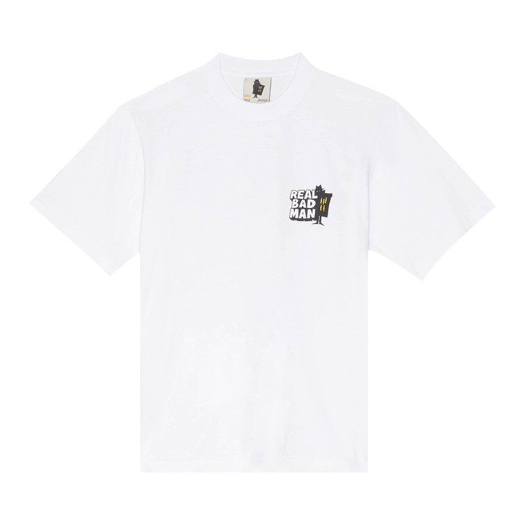 Real Bad Man Masked Short Sleeve Tee White