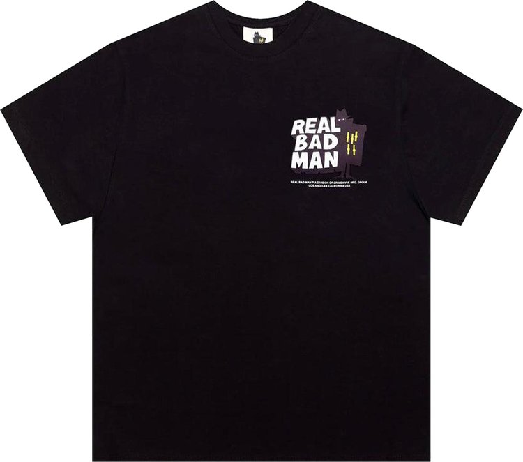 Real Bad Man Classics Short Sleeve Tee Black