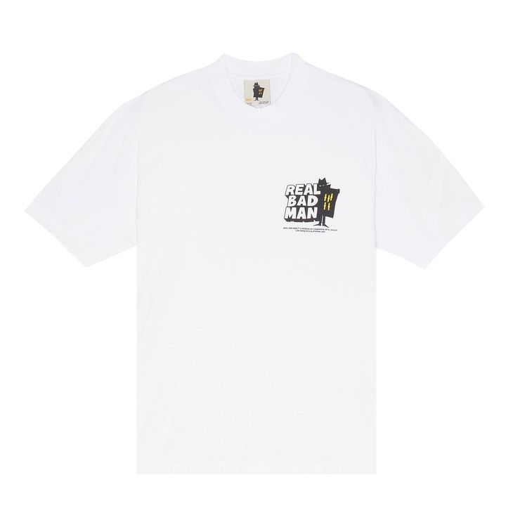 Real Bad Man Classics Short Sleeve Tee White