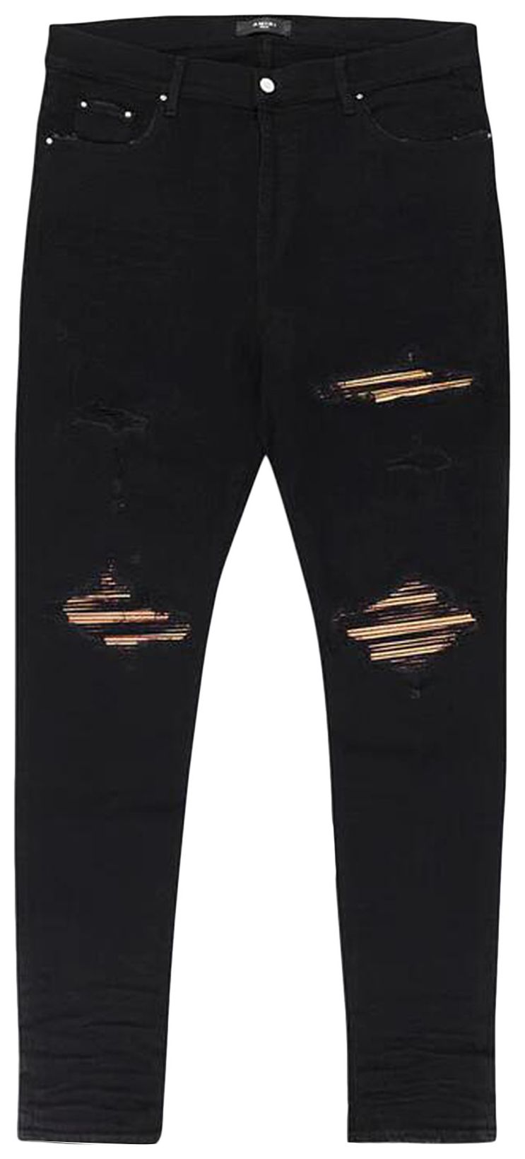 Amiri MX1 Skinny Jeans BlackGold