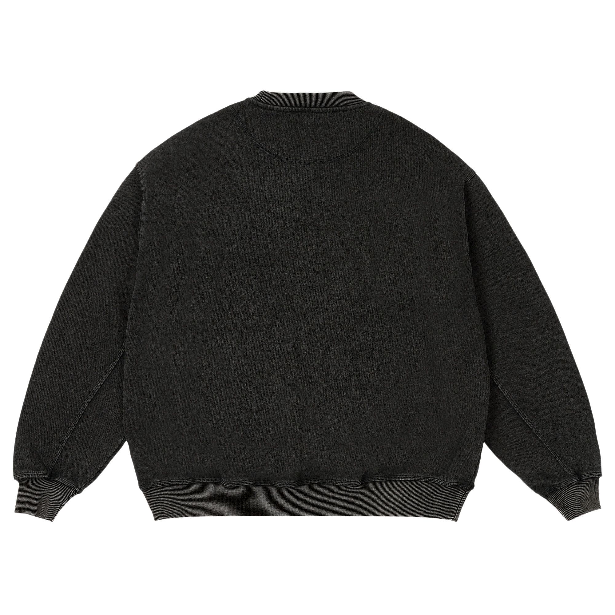 Size xl Palace Triple Stitch Crew 'Pigment Black'