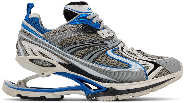 Balenciaga X Pander Blue Silver