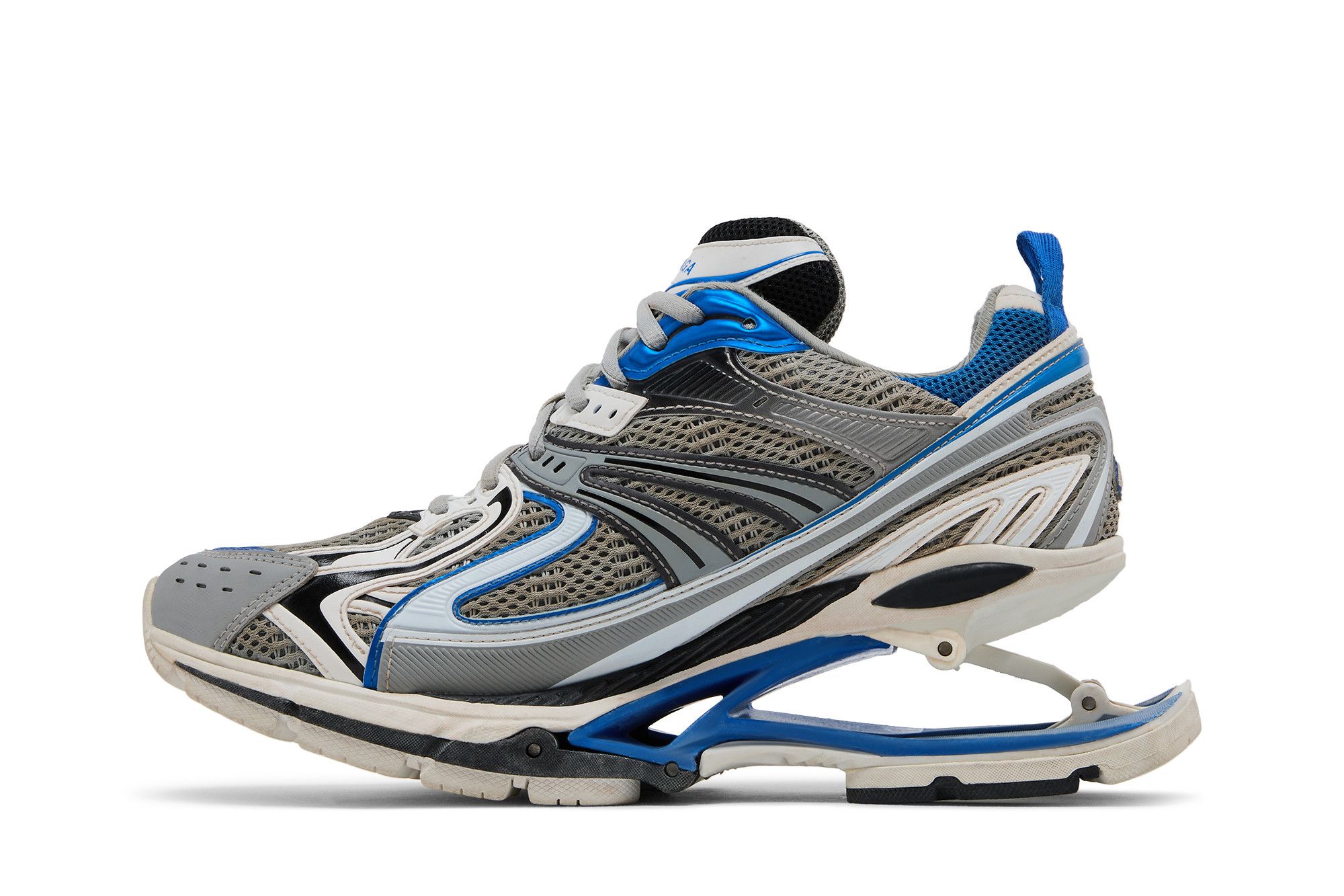 Buy Balenciaga X-Pander 'Blue Silver' - 653871 W2RA4 4012 | GOAT