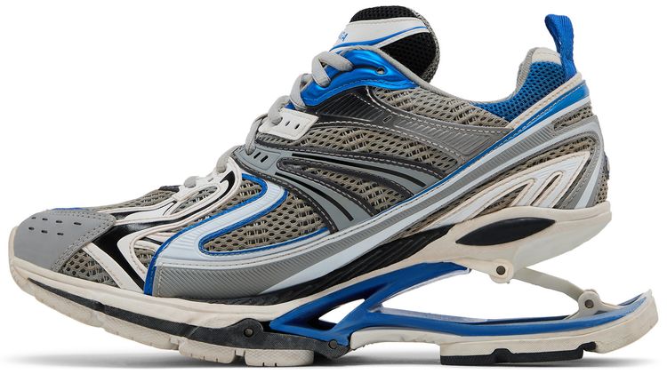 Balenciaga X Pander Blue Silver