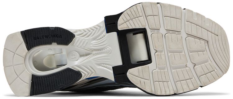 Balenciaga X Pander Blue Silver