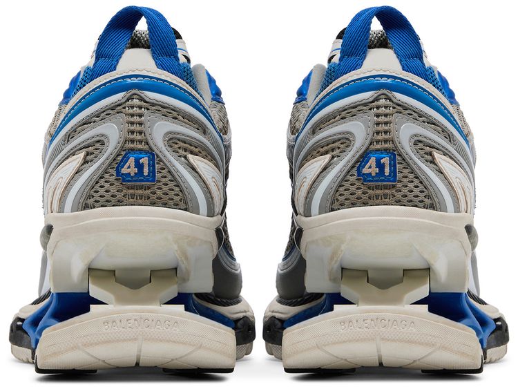 Balenciaga X Pander Blue Silver