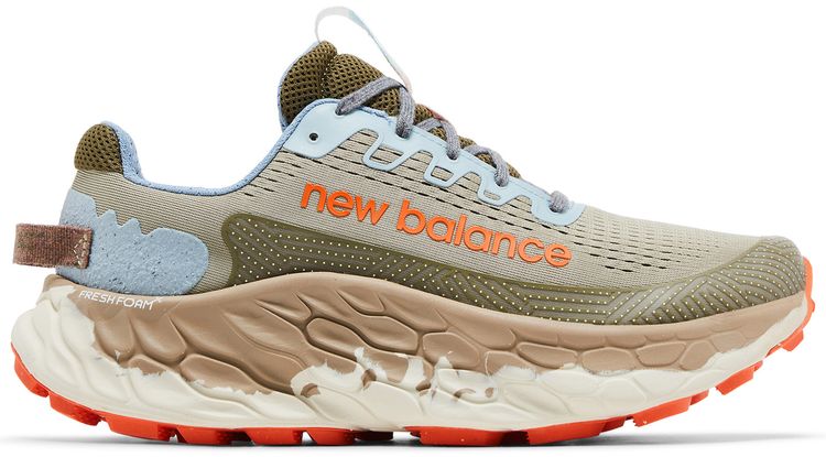 New Balance Fresh Foam X More Trail v3 Fatigue Green Poppy
