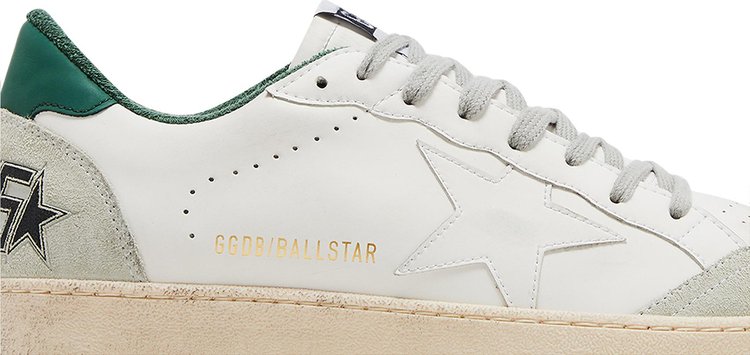 Golden Goose Ball Star White Ice Green