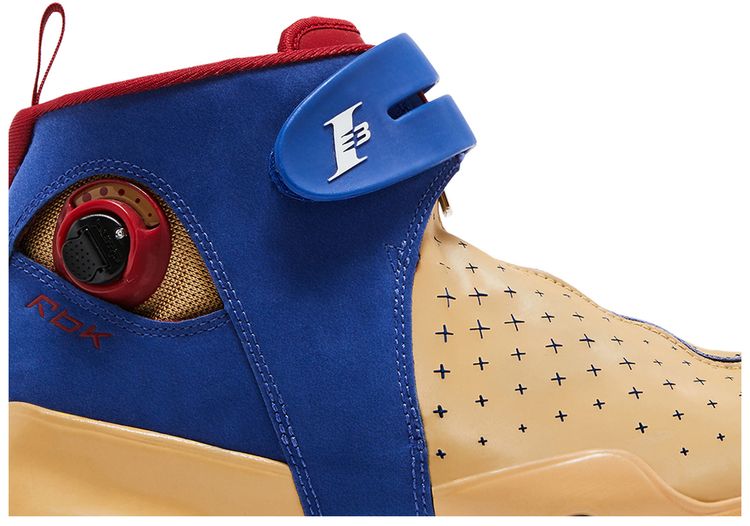 Reebok Answer X Pump Royal Gold Red