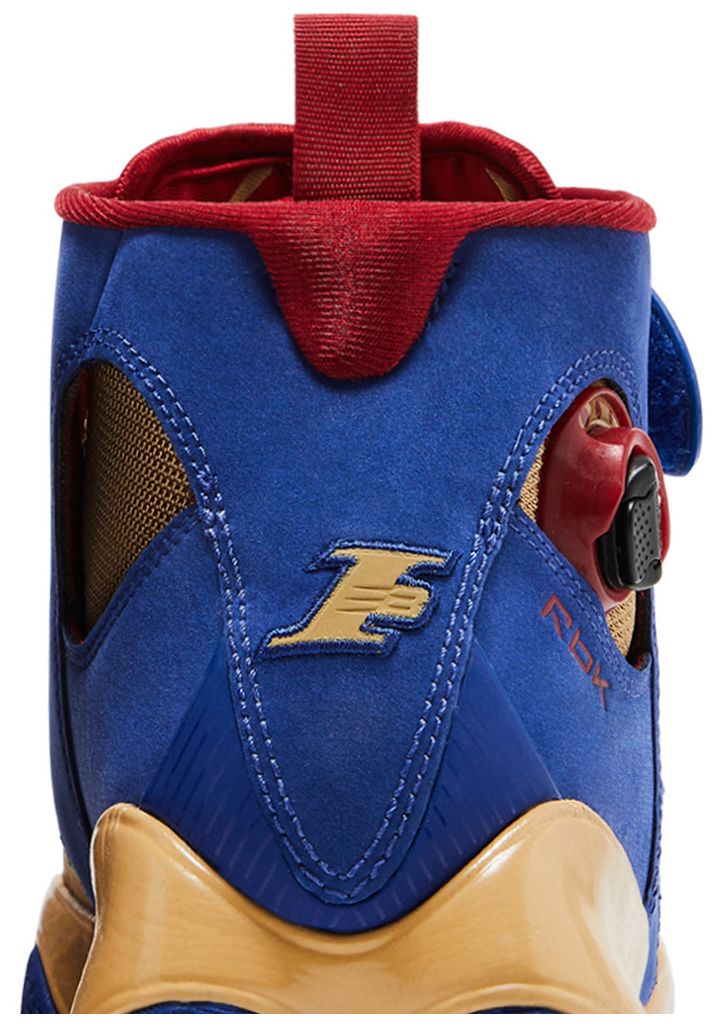 Reebok Answer X Pump Royal Gold Red