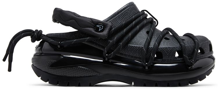 Rauw Alejandro x Crocs Mega Crush Clog Black