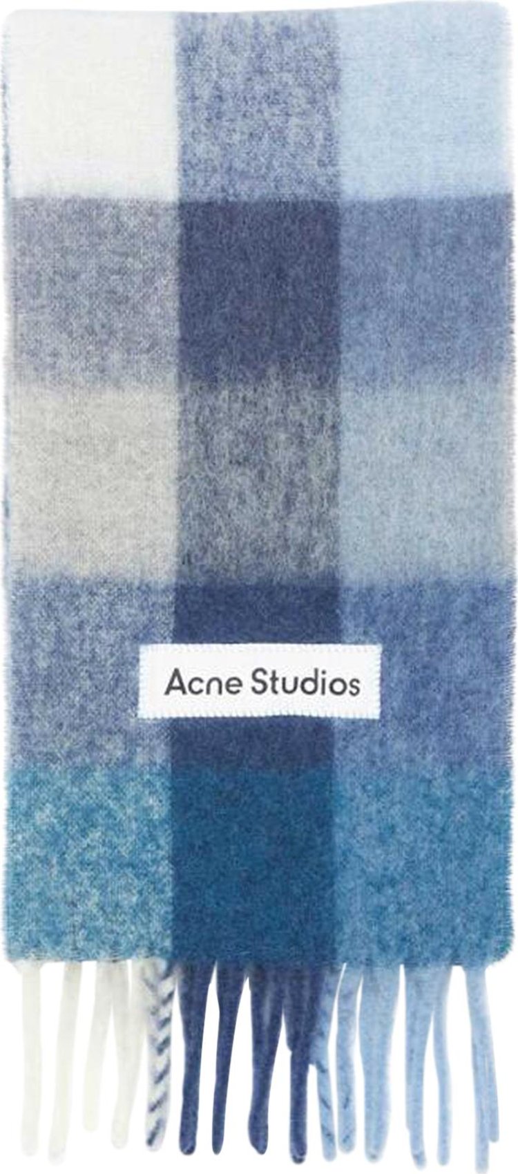 Acne Studios Scarf IndigoGreyLight Blue