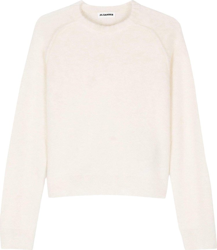 Jil Sander Long Sleeve Sweater Cloud