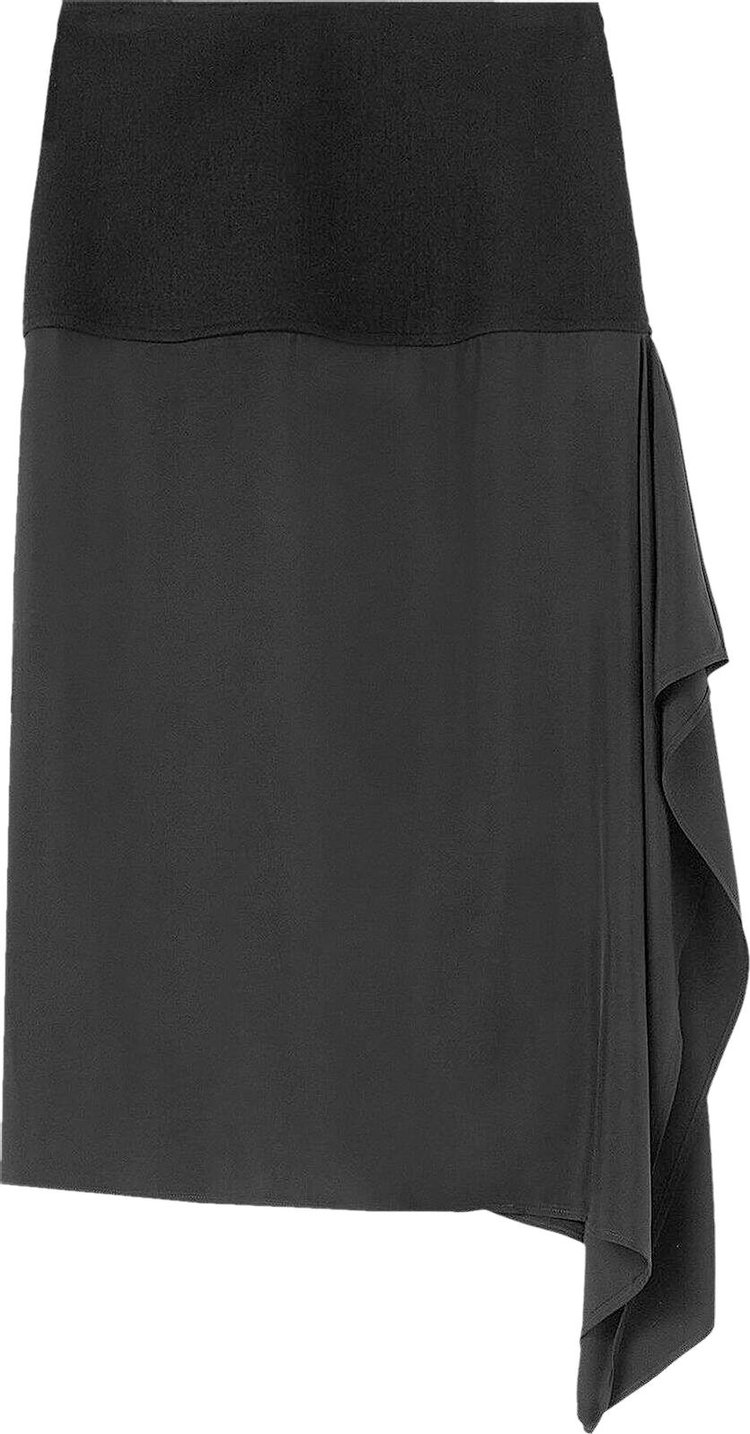 Jil Sander Wool Skirt Black