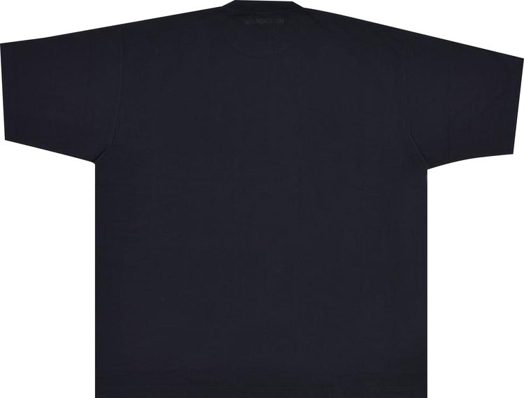 Vetements Website Logo T Shirt Black