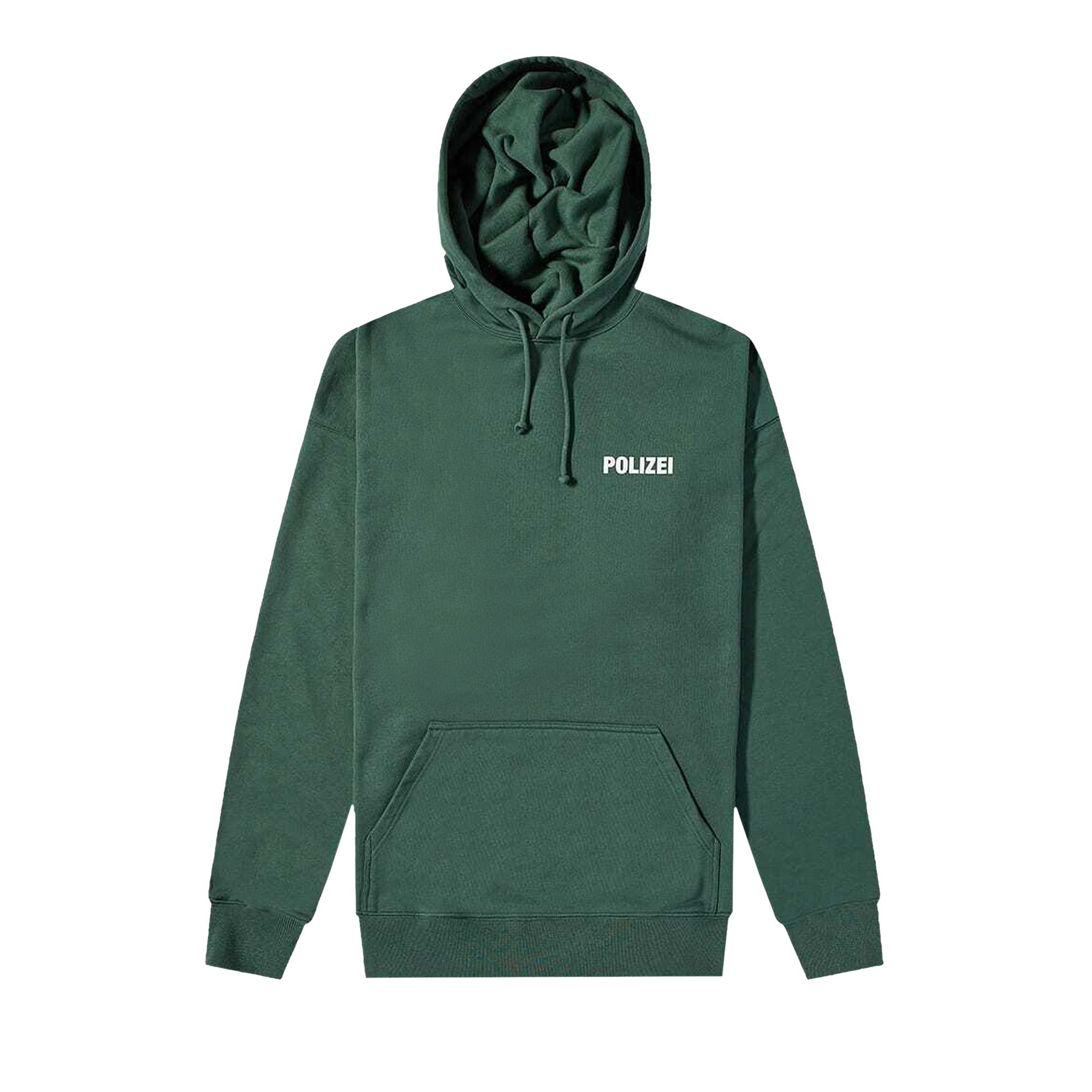 Vetements green hoodie cheap