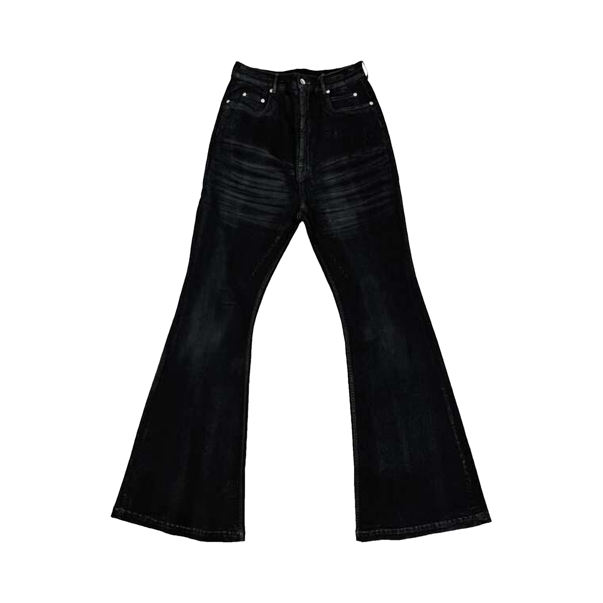 Buy Rick Owens DRKSHDW Bolan Bootcut Jeans 'Black Wax