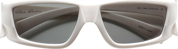 Rick Owens DRKSHDW Sunglasses CreamBlack