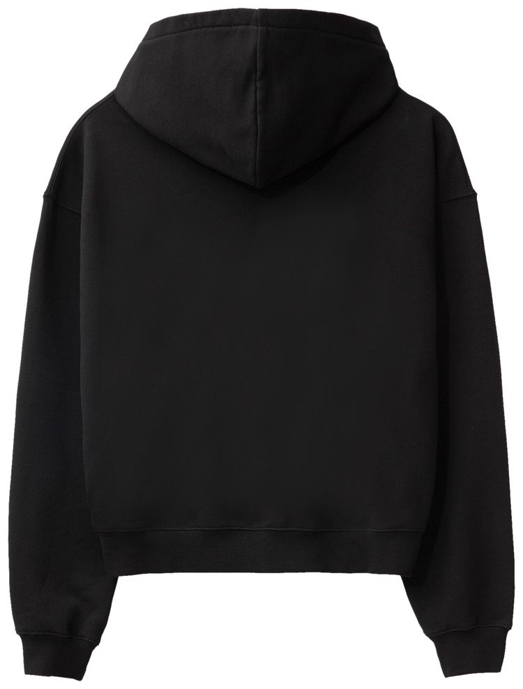 Jacquemus Le Gros Grain Zip Hoodie Black