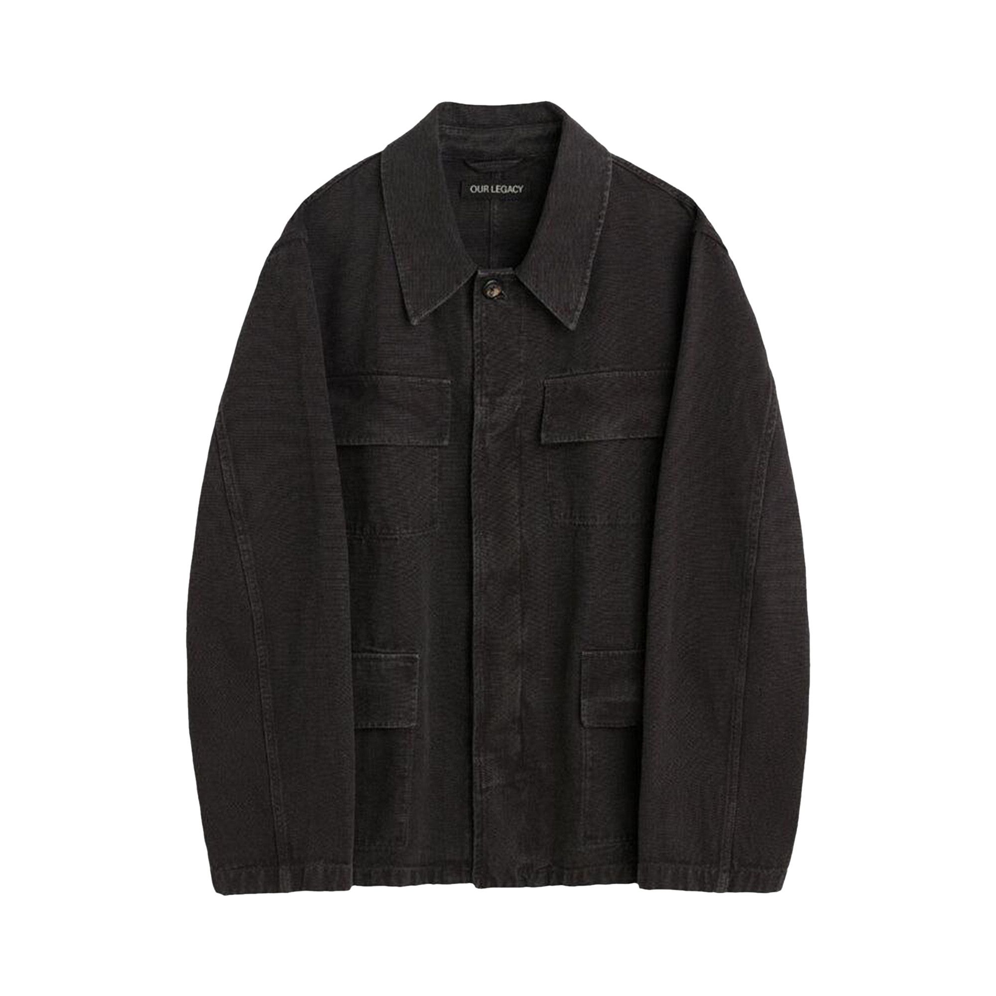 Buy Our Legacy Uniform Jacket 'Ash Black' - M4241UA | GOAT