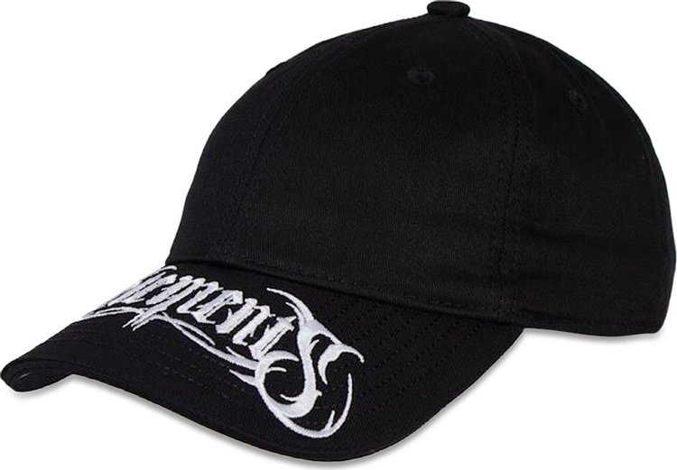 Vetements Metal Logo Cap Black