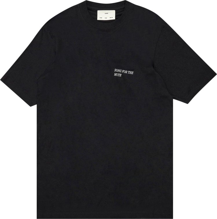 Song for the Mute Slim Tee Black