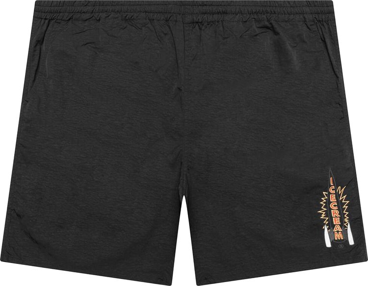 Icecream Peace Shorts Black