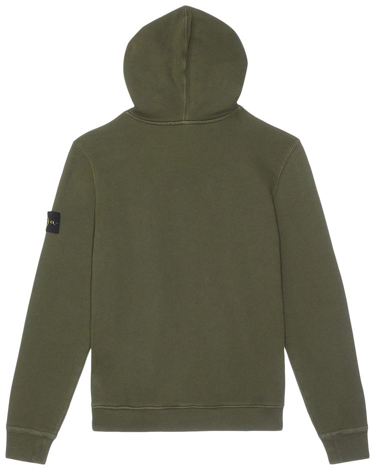 Stone Island Compass Badge Hoodie Musk