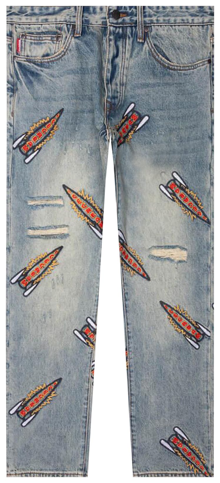 Icecream Strawberry Fit Blast Off Jeans Hot Fudge