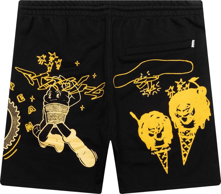 Icecream Scoop Sweatshorts Black