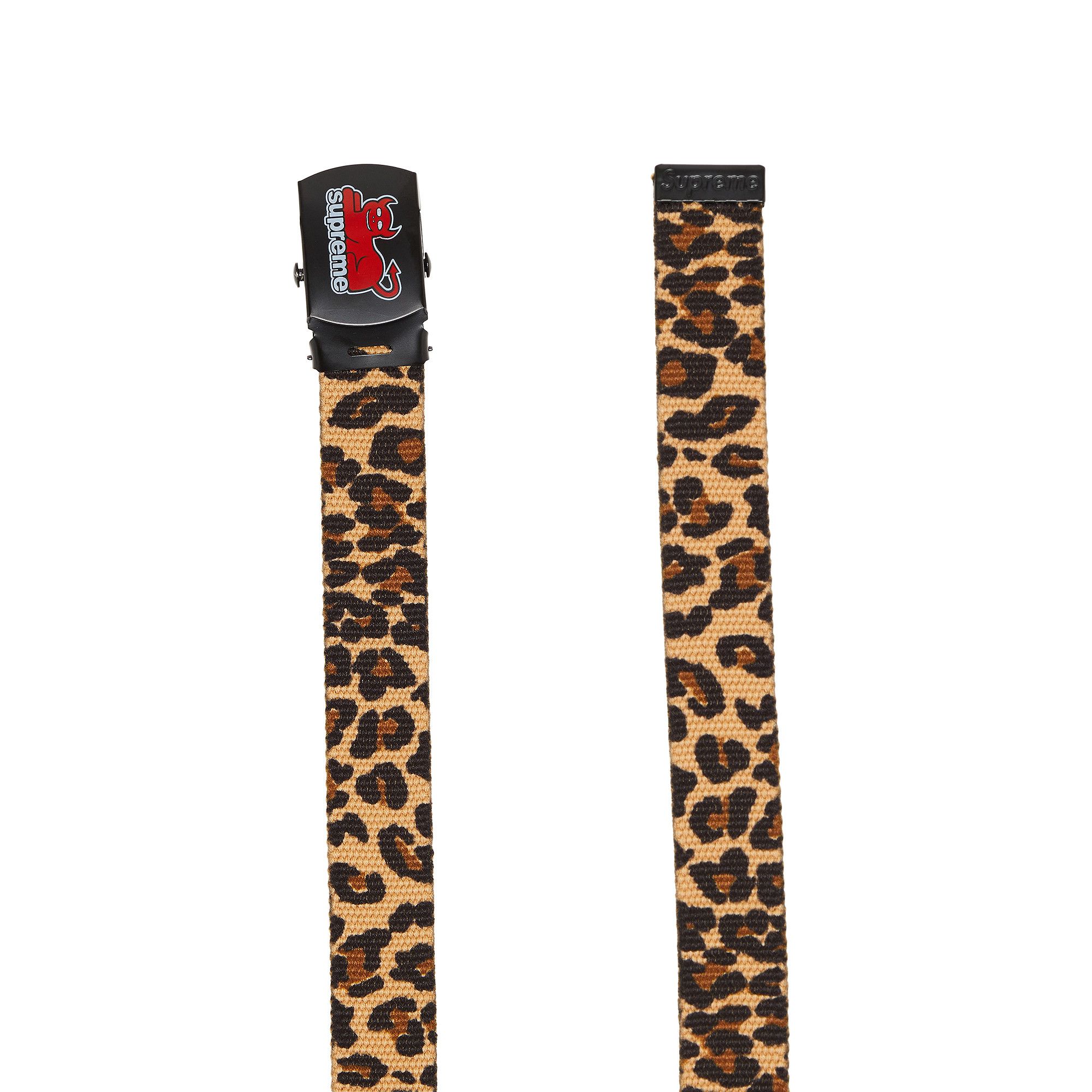 【新作入荷!!】  Belt Webbing Machine Toy x Supreme Buy 'Leopard' SS24A19 - 小物