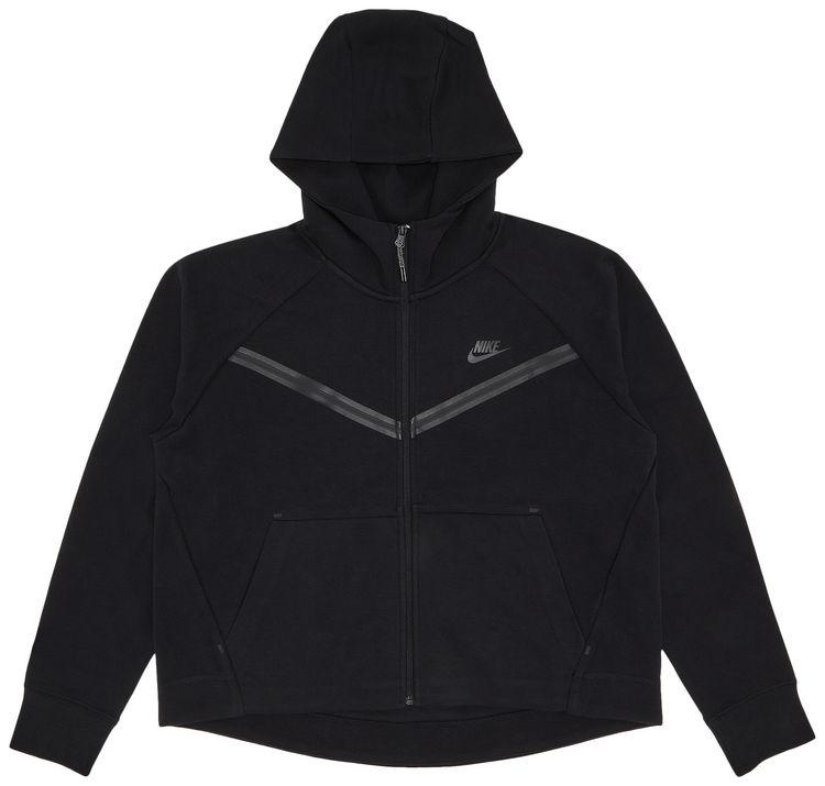 Nike Tech Fleece Windrunner Full Zip Hoodie Black