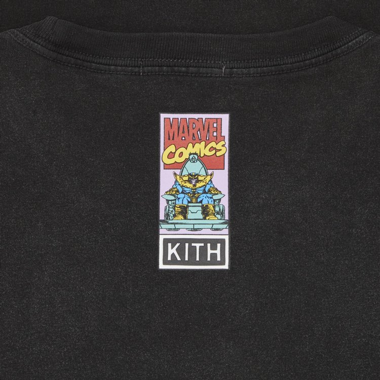 Kith x Marvel Mad Titan Vintage Tee Black