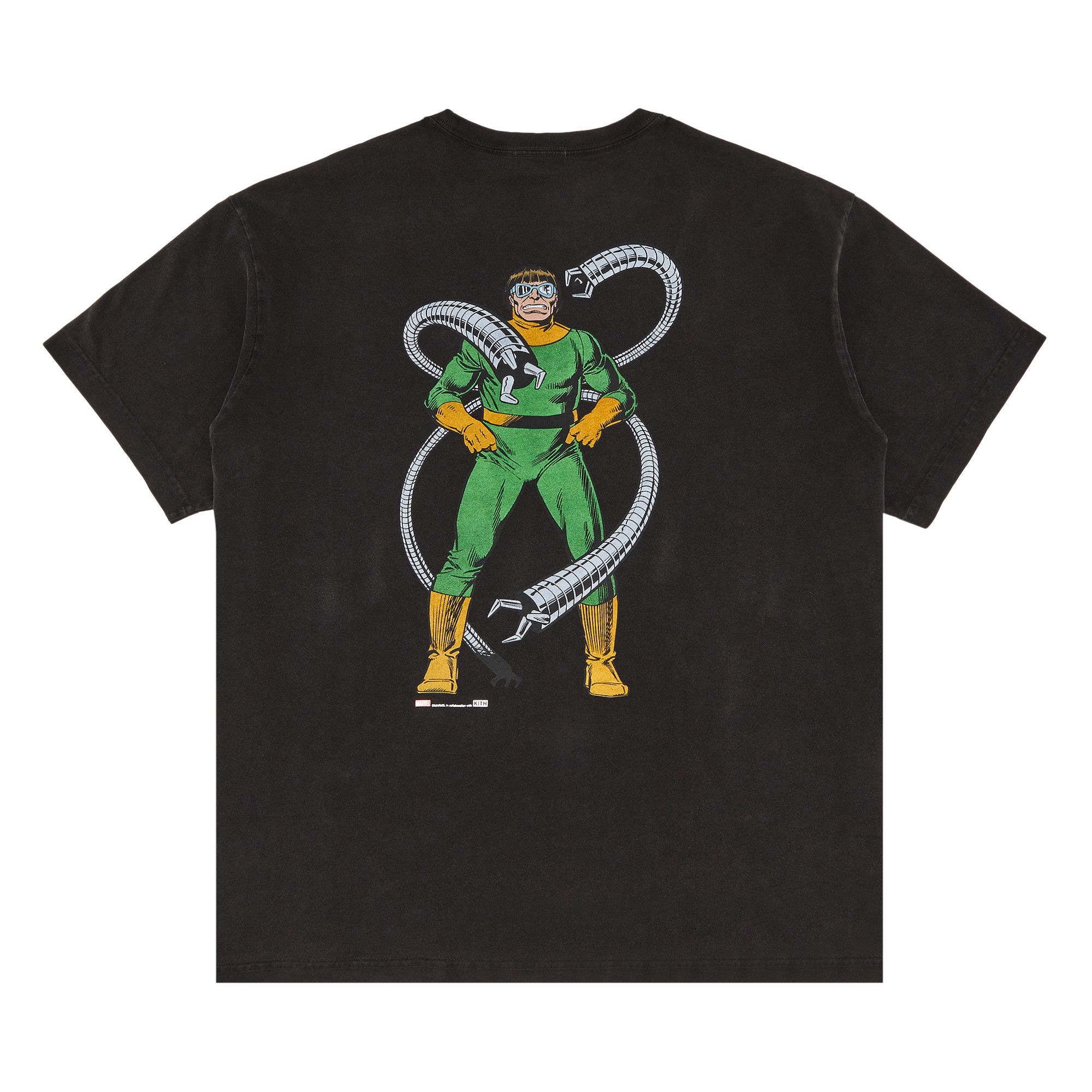☆ KITH x Marvel ‘Doc Ock’ vintage tee コラボTシャツ ☆ Kith x Marvel Doc Ock Vintage Tee Black Men's - SS24 - US