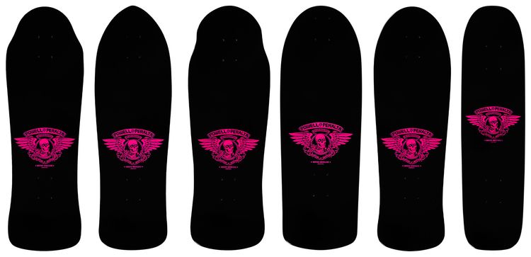 Powell Peralta Bones Brigade Blacklight Series 14 Skateboard Decks Set Of 6