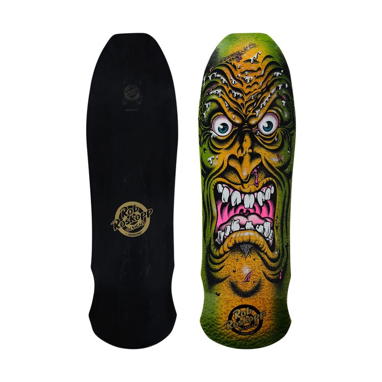 Deck De Skateboard Santa Cruz Rob Roskopp Face - Modèle Vintage Naturel, Occasion Excellente