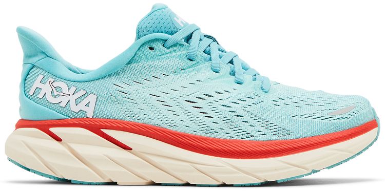 HOKA Wmns Clifton 8 Wide Aquarella