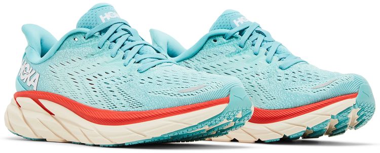 HOKA Wmns Clifton 8 Wide Aquarella