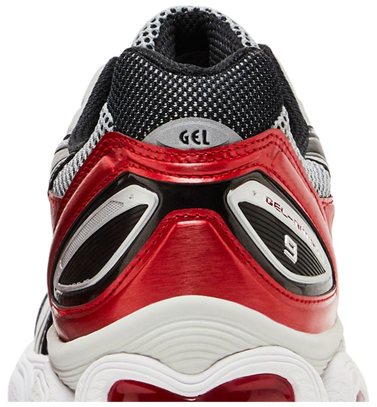 Asics Gel Nimbus 9 Pure Silver Classic Red