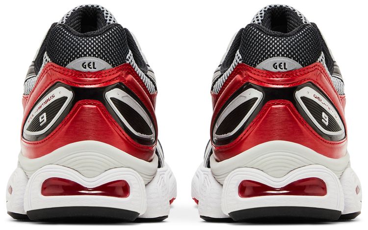 Asics Gel Nimbus 9 Pure Silver Classic Red