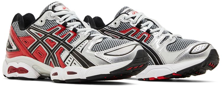 Asics Gel Nimbus 9 Pure Silver Classic Red