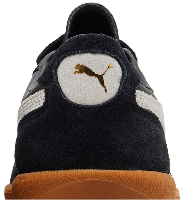 Puma Palermo Leather Big Kid Black Feather Grey Gum