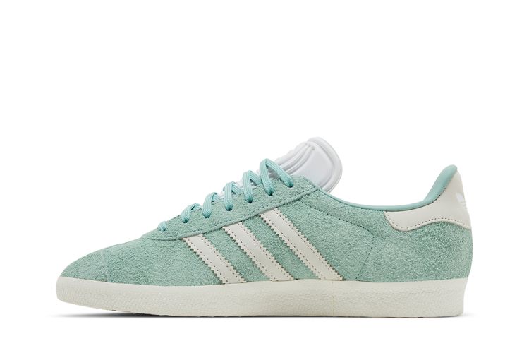 adidas gazelle silver green womens adidas Gazelle Shoes - Men's - Preloved Green / Cloud White / White