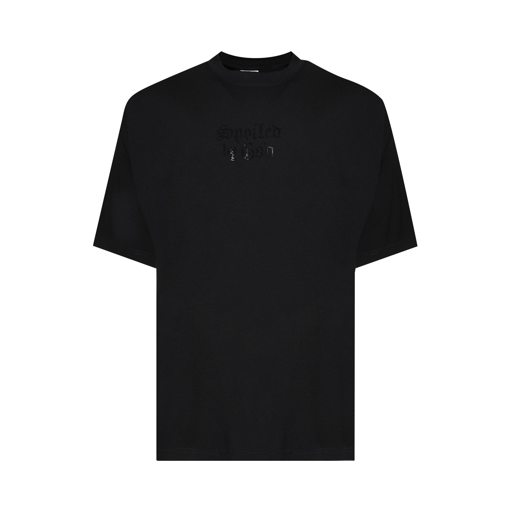 Tシャツ・カットソー VETEMENTS FW24 'Spoiled By God' T-shirt (UA65TR480B BLACK) Buy Vetements Spoiled By God T-Shirt 'Black' - UA65TR480B