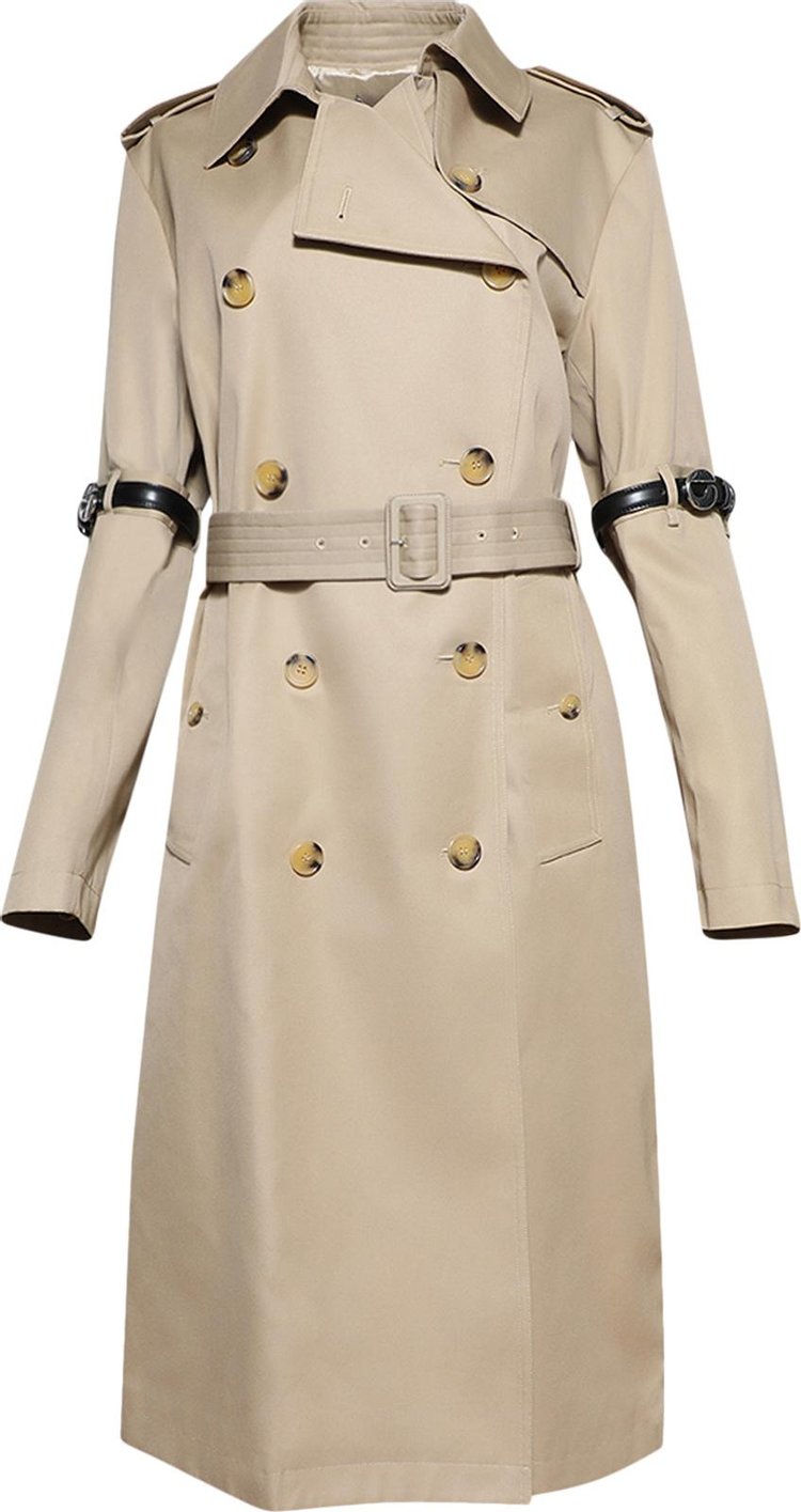 Coperni Hybrid Trench Coat Beige