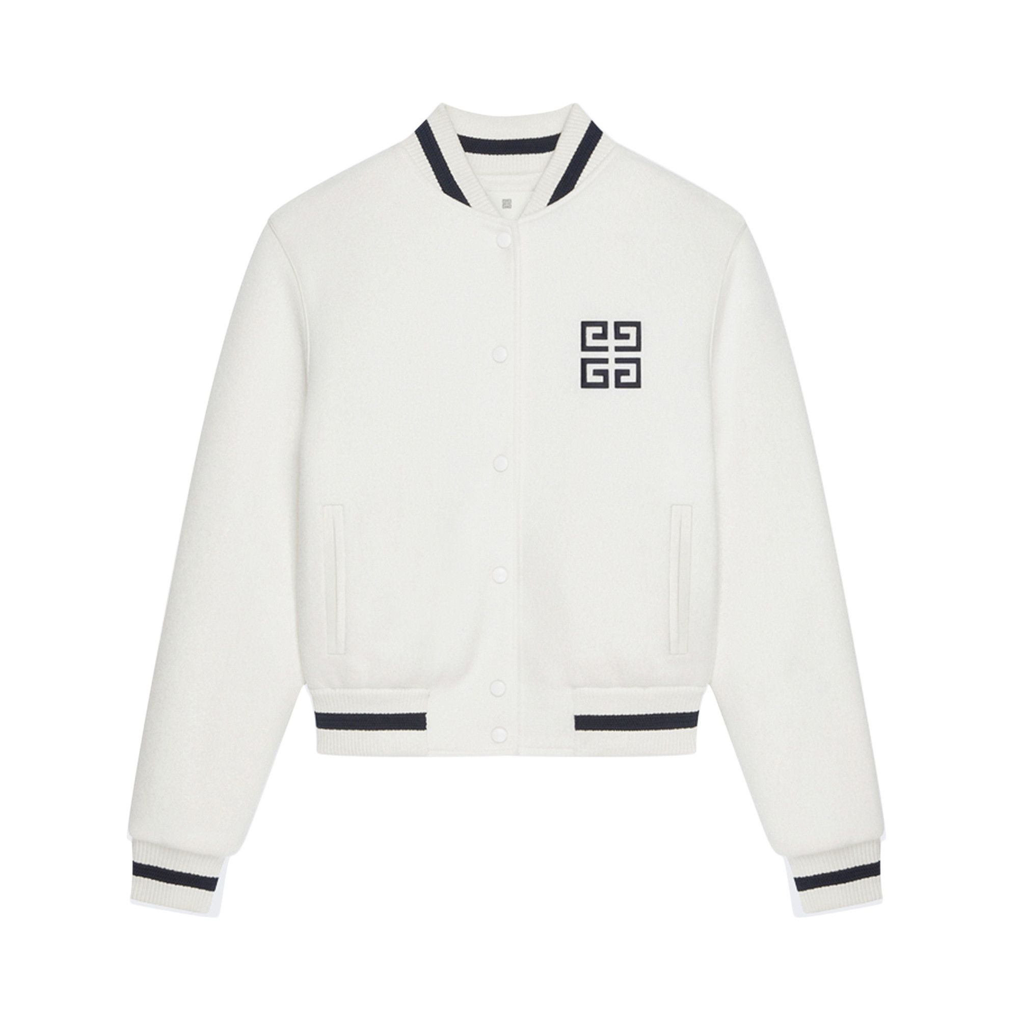 ジャケット GIVENCHY Woman Jacket White BW00PM4ZMR 131 Buy Givenchy Easy-Fit Varsity Jacket 'White' - BW00PM4ZMR
