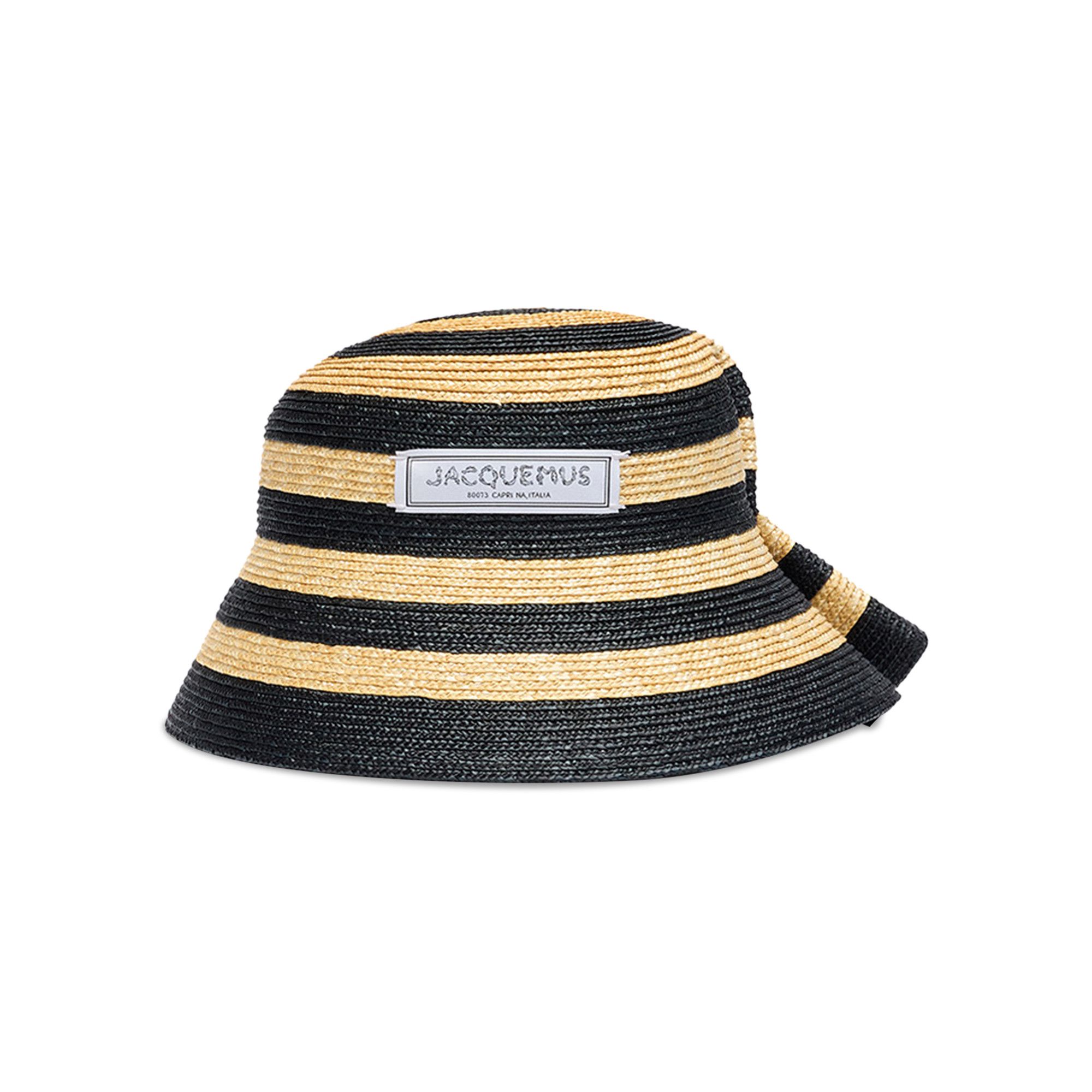 Buy Jacquemus La Chapeau Vela 'Ivory/Black' - 246AC677 5078
