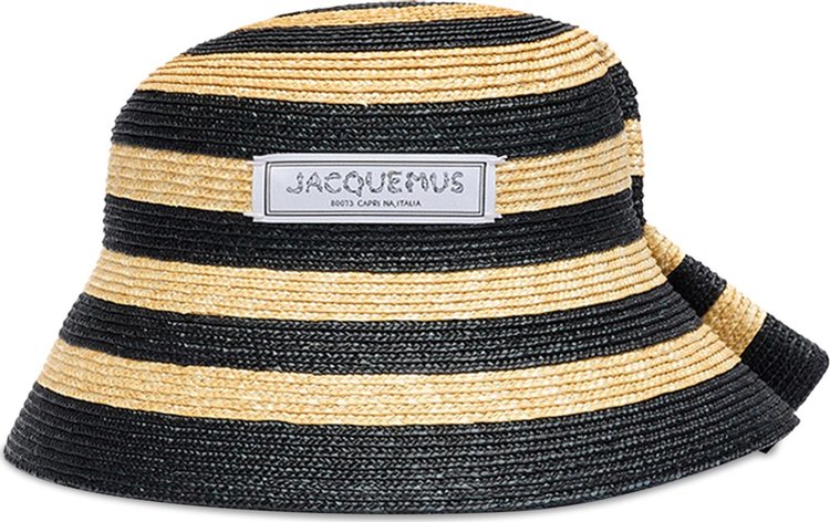 Jacquemus La Chapeau Vela IvoryBlack