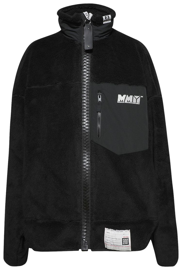 Maison Mihara Yasuhiro Huge Boa Blouson Black